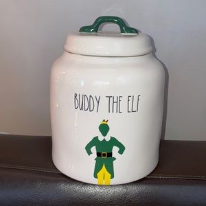 Rae Dunn buddy the elf cookie jar